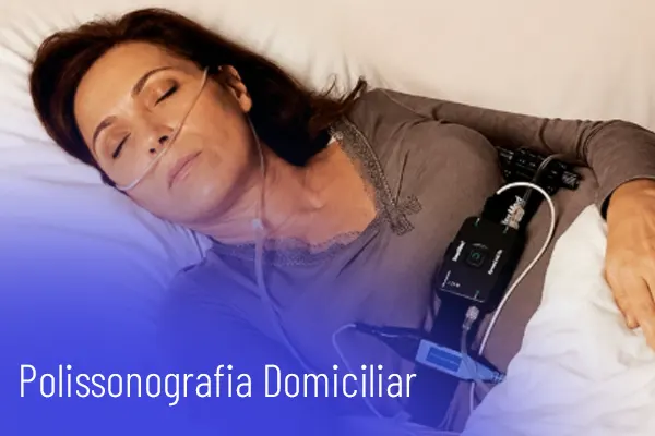 Diagnóstico do sono com mais conforto